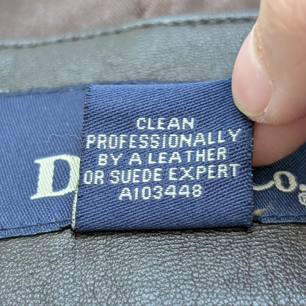 Denim&Co Brown Leather Jacket - Picture 10 of 16
